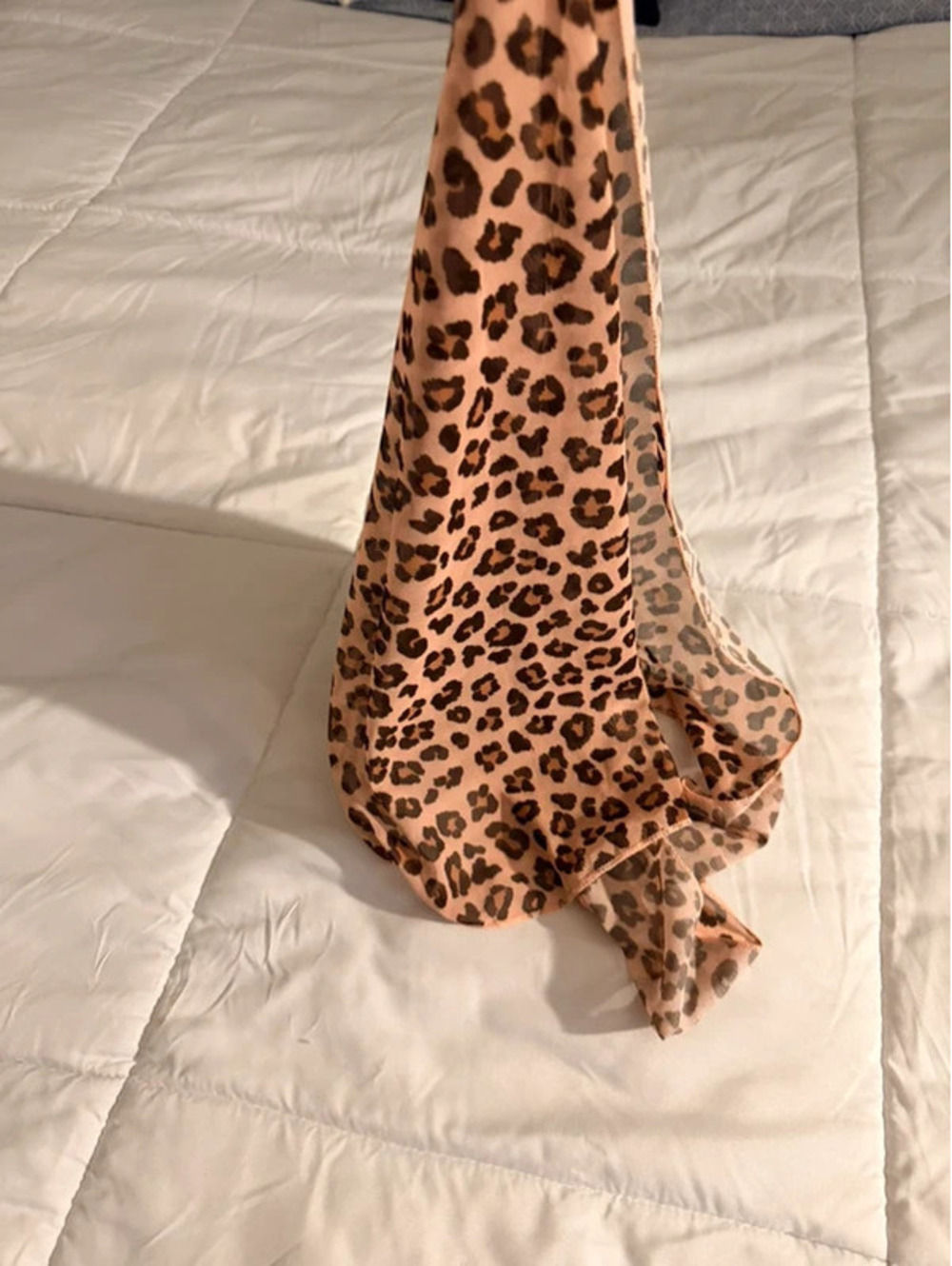 Leopard print scarf #animalprint #trendy